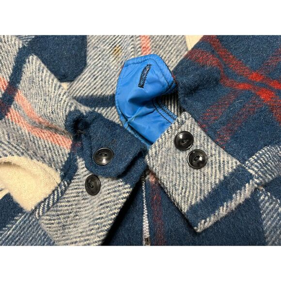 Vintage Mackinaw Woolens plaid wool jacket. Unsized. - Picture 10 of 11
